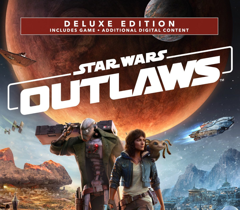 Star Wars Outlaws: Deluxe Edition PC Ubisoft cover art