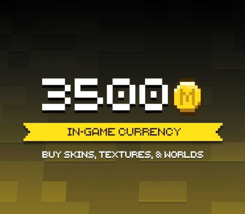 Minecraft Minecoins Pack - 3500 Coins cover art