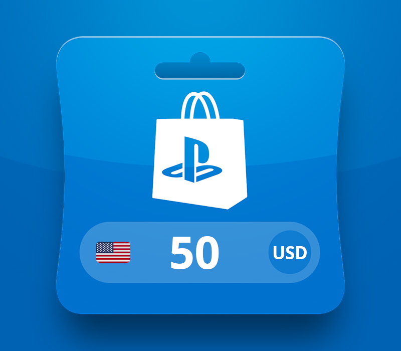 PlayStation Network Card USD 50 Gift Card cover art