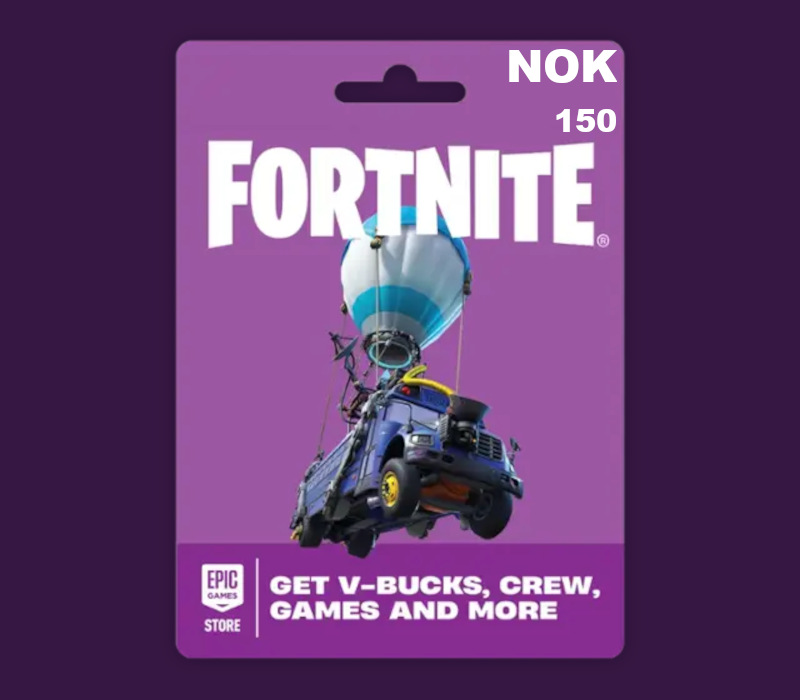 Fortnite NOK 150 PC Epic Games Gift Card NO cover art