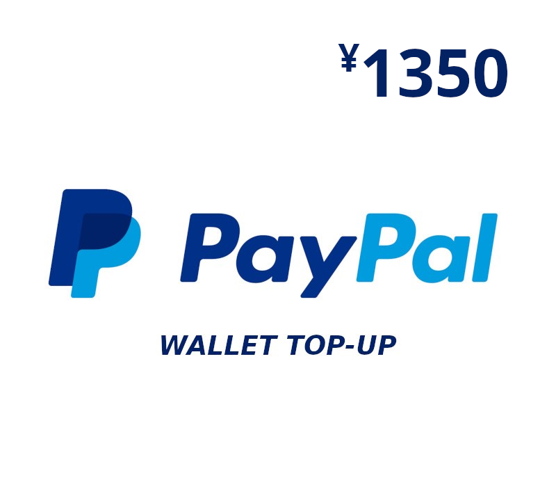 PayPal Wallet JPY 1350 Top Up cover art