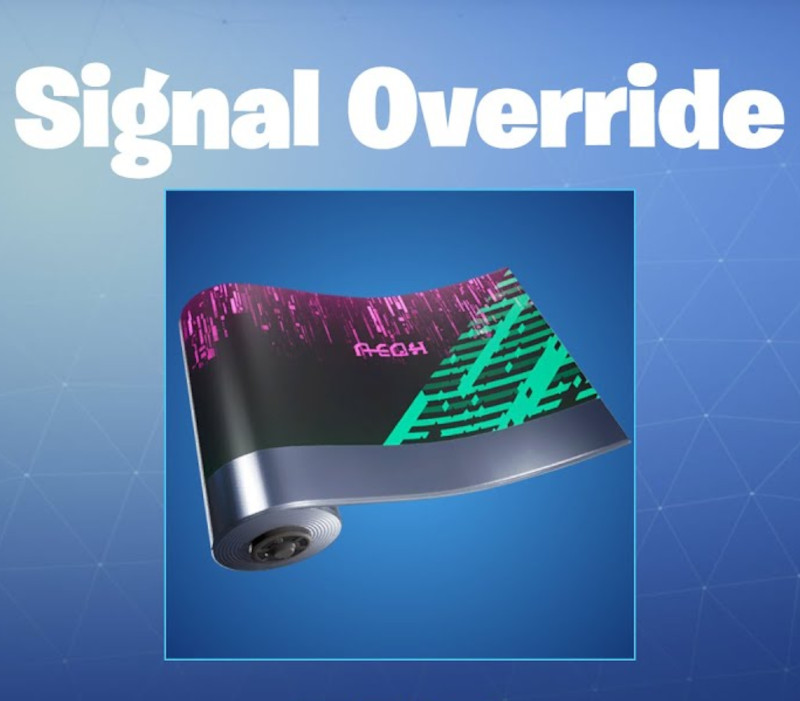 Fortnite - Signal Override Wrap DLC cover art