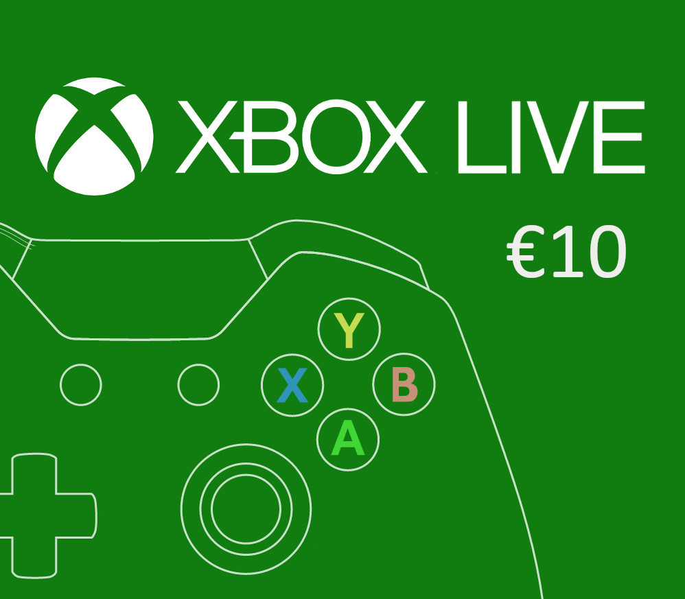 XBOX Live €10 Prepaid Card FR cover art