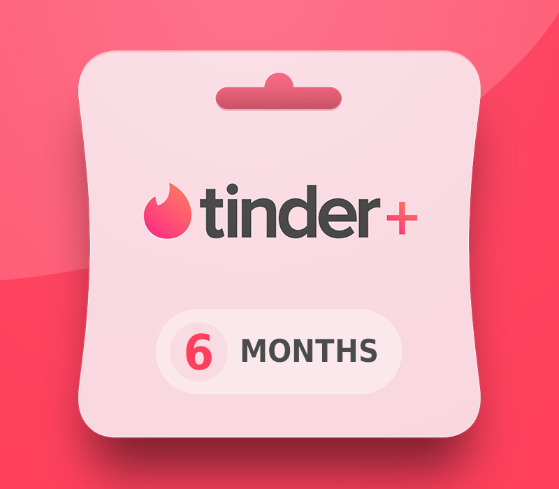 Tinder Plus - 6-Month Subscription Key HU cover art