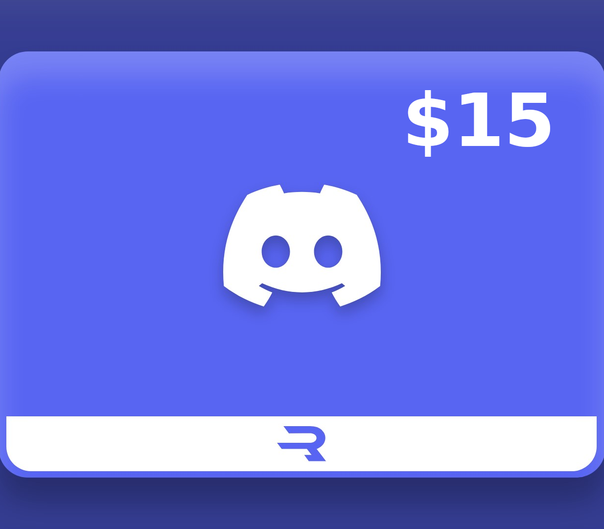 Rewarble Discord Nitro USD 15 Gift Card cover art