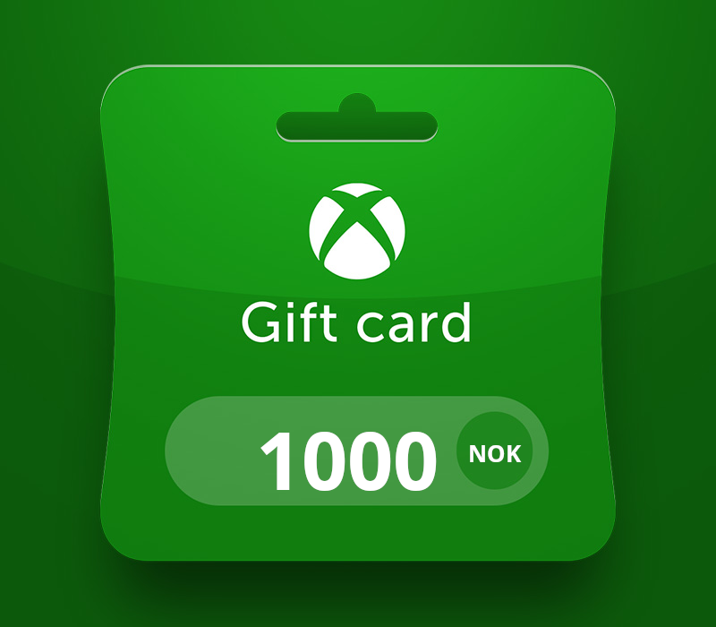 XBOX Live 1000 NOK Prepaid Card NO cover art