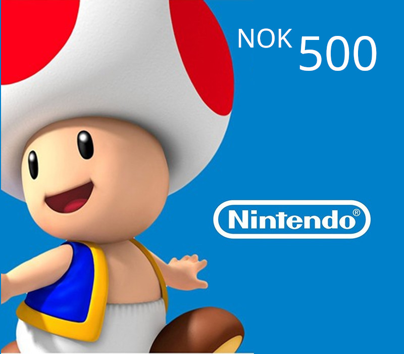 Nintendo eShop Prepaid Card 500 NOK NO cover art