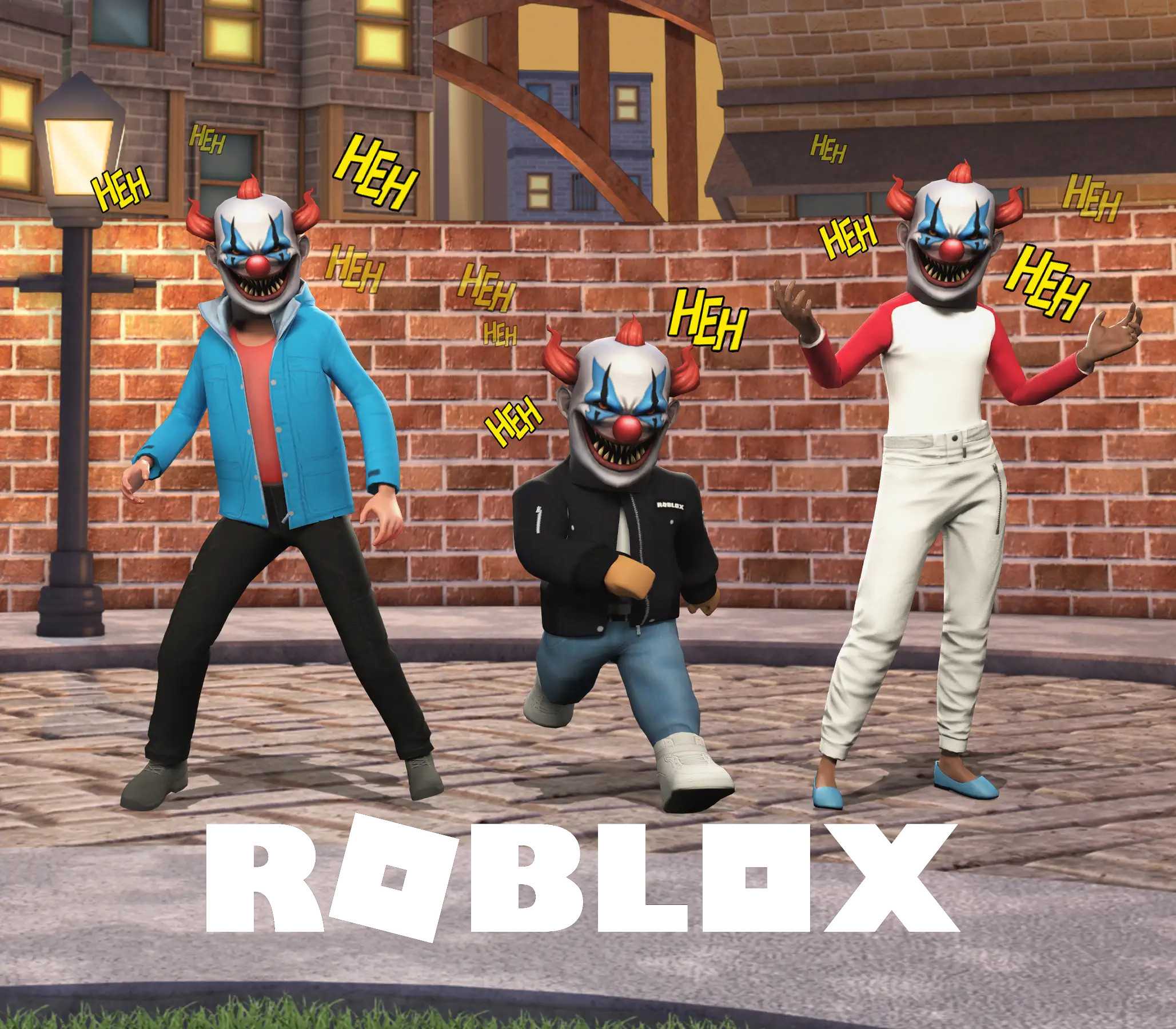 Roblox - Evil Clown Mask DLC cover art
