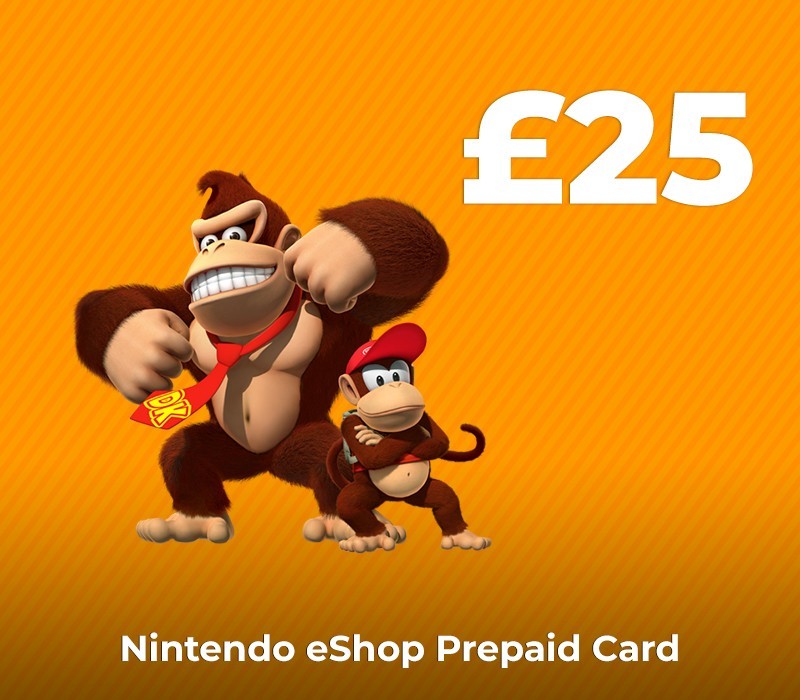 Nintendo eShop Prepaid Card GBP 25 cover art