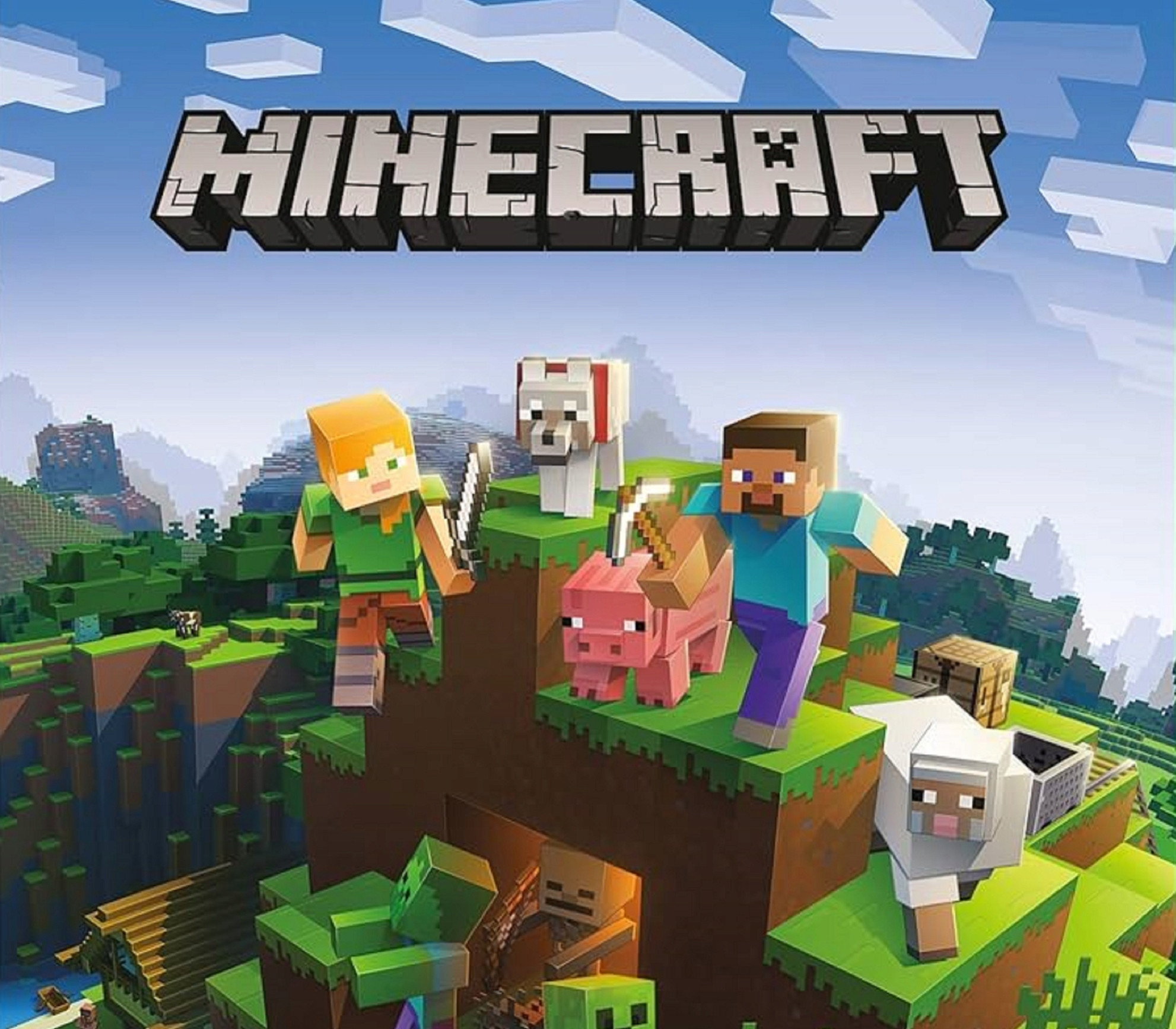 Minecraft cover art