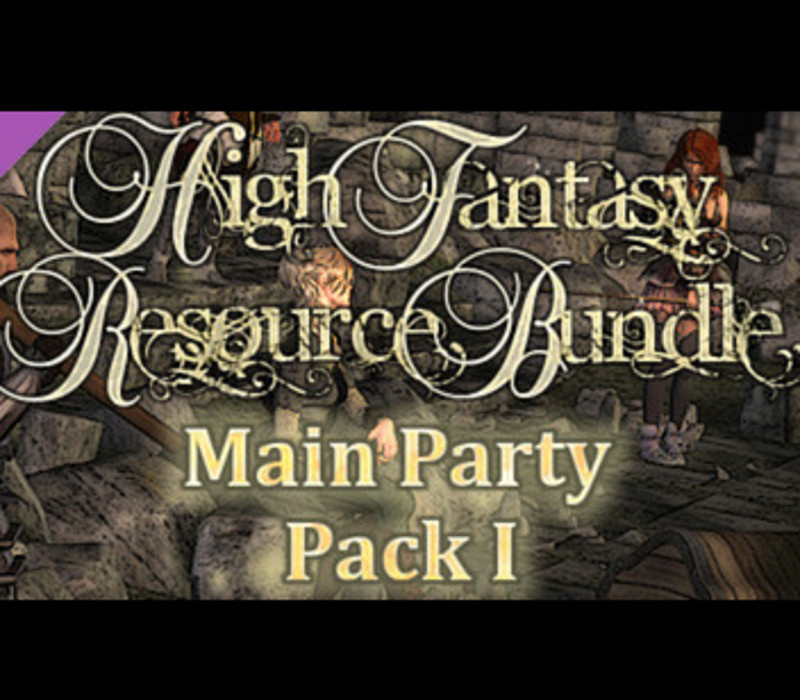 RPG Maker VX Ace - High Fantasy Main Party Pack 1 cover art