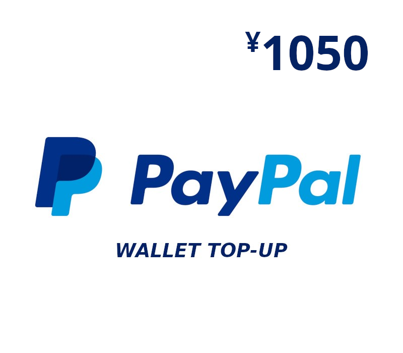 PayPal Wallet JPY 1050 Top Up cover art