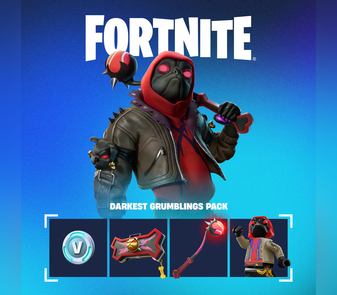 Fortnite - Darkest Grumblings Pack DLC cover art