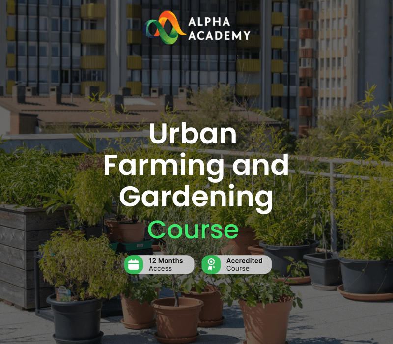 Urban Farming and Gardening Alpha Academy cover art