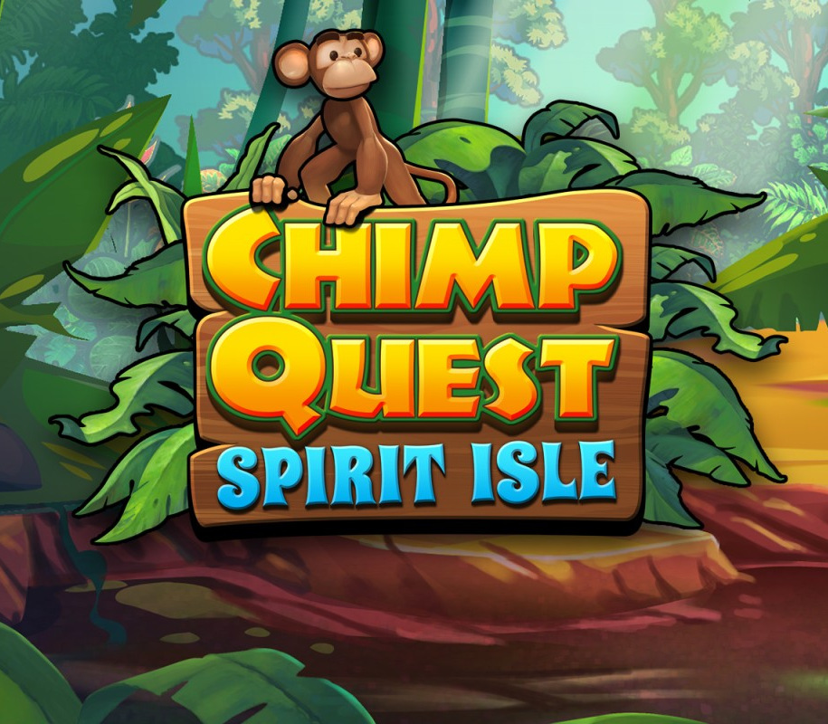 Chimp Quest: Spirit Isle PC Legacy Games cover art