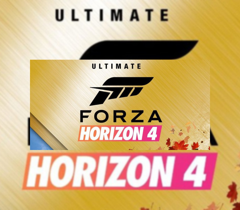 Forza Horizon 4 Ultimate Edition cover art