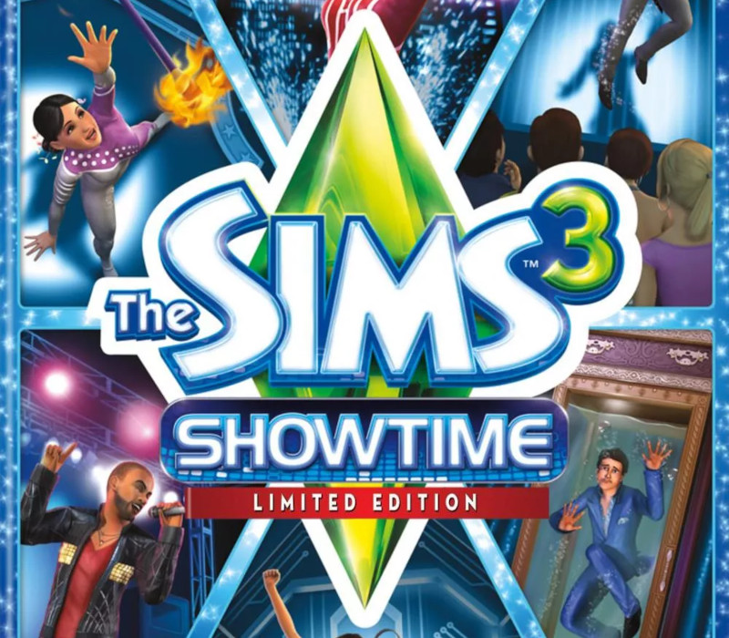 The Sims 3 - Showtime Limited Edition cover art