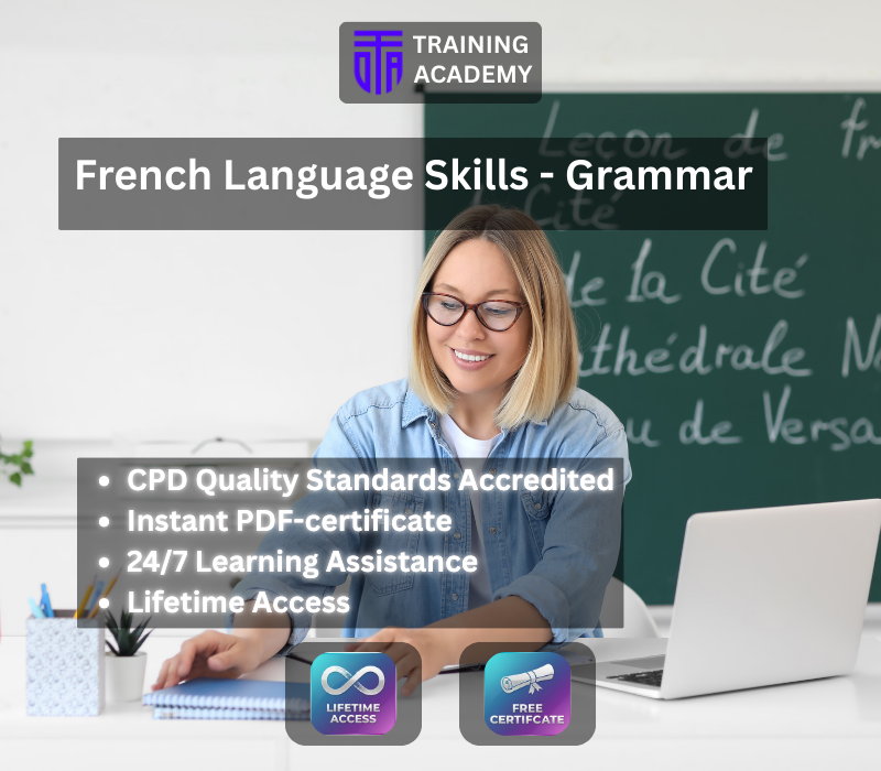 French Language Skills - Grammar Course Online Training Academy cover art
