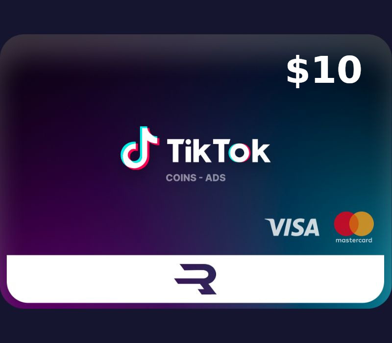 Rewarble TikTok USD 10 Gift Card cover art