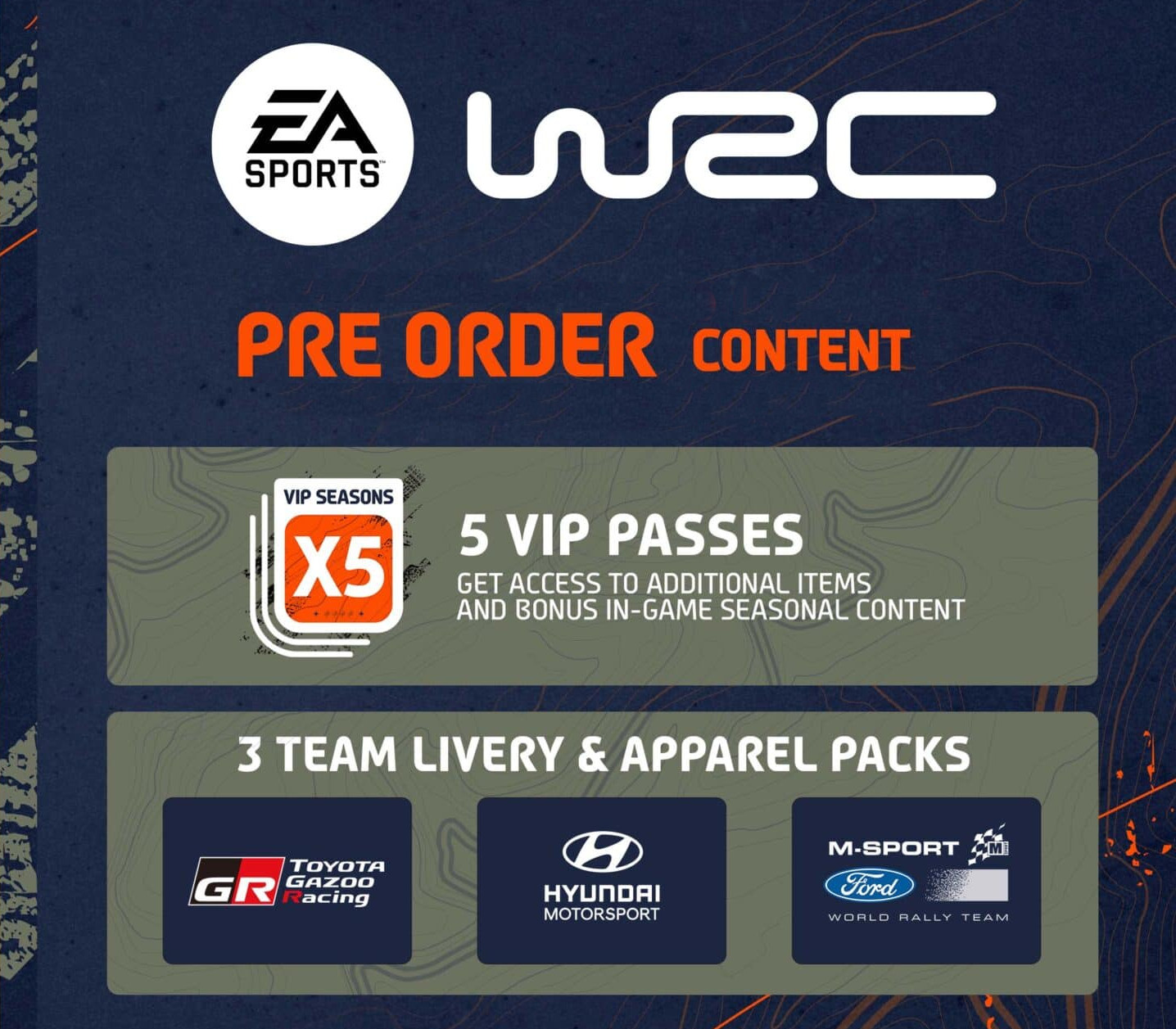 EA Sports WRC 23 - Pre-Order Bonus DLC cover art