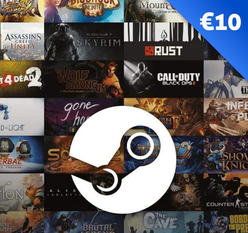 Steam Wallet Card €10 cover art