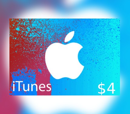 iTunes $4 US Card cover art