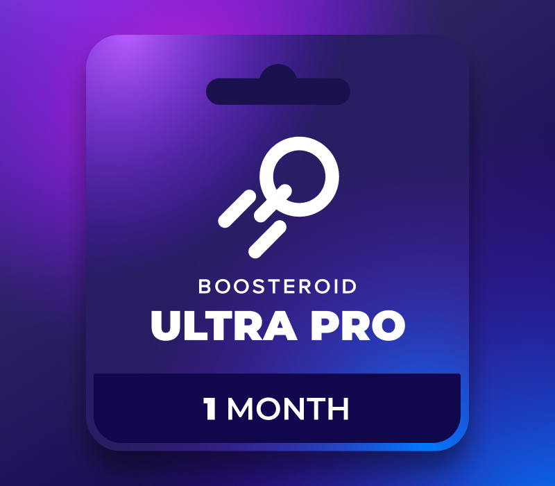 Boosteroid Cloud Gaming ULTRA PRO - 1 Month Subscription cover art