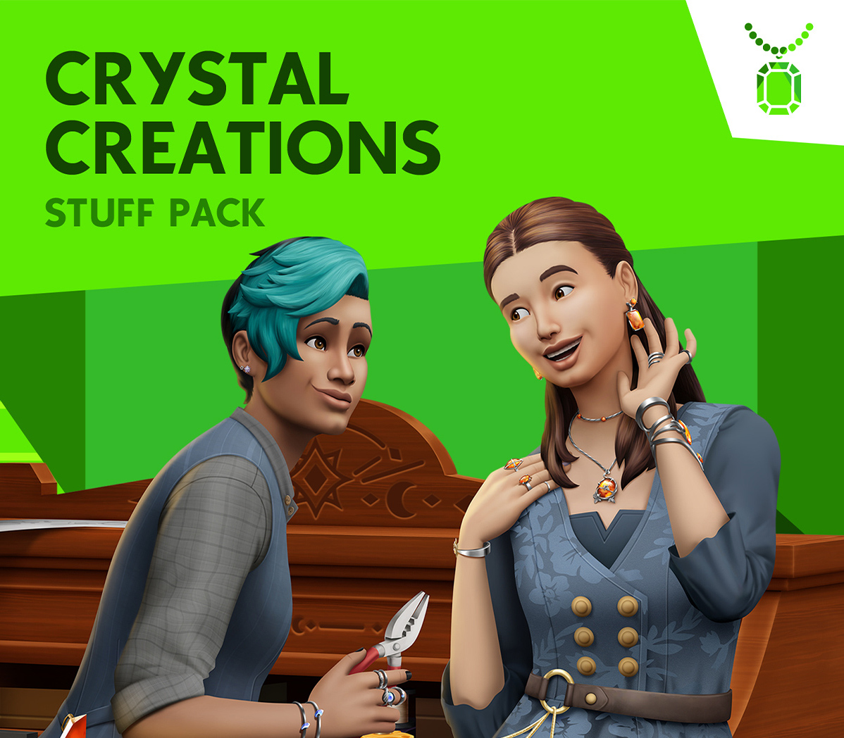 The Sims 4 - Crystal Creations Stuff Pack DLC cover art