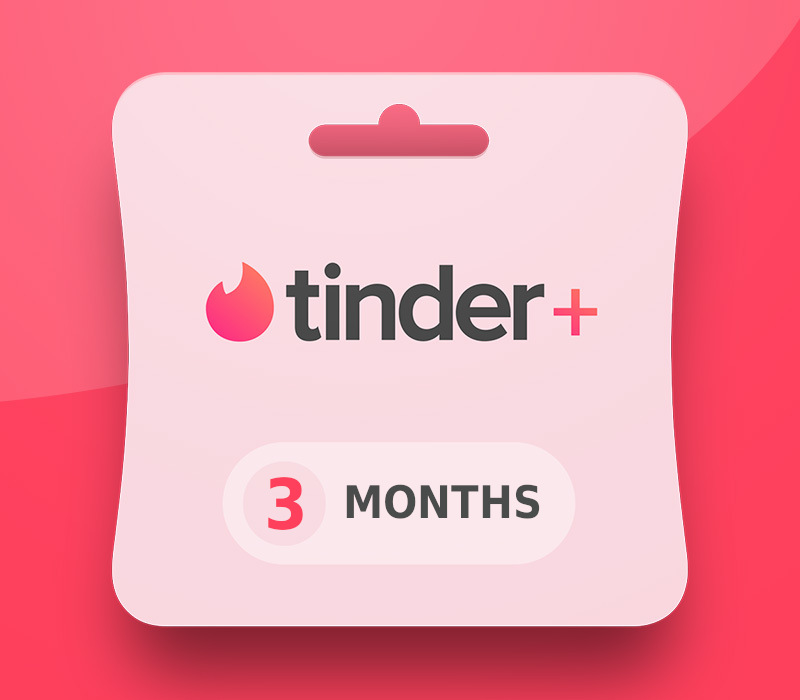 Tinder Plus - 3-Month Subscription Key CH cover art