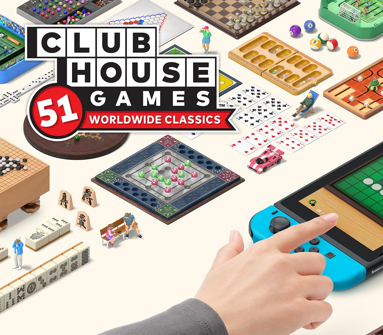 Clubhouse Games: 51 Worldwide Classics Nintendo Switch Access cover art