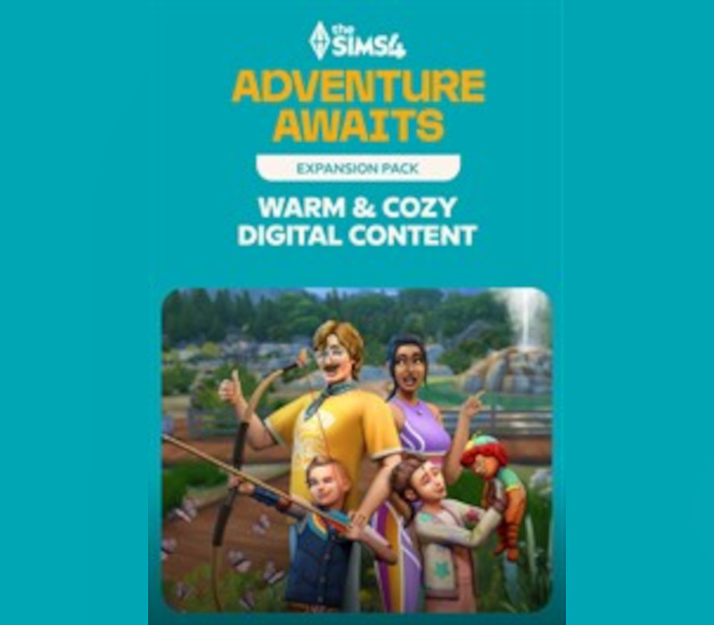 The Sims 4: Adventure Awaits - Warm & Cozy Digital Content Pre-order Bonus DLC cover art