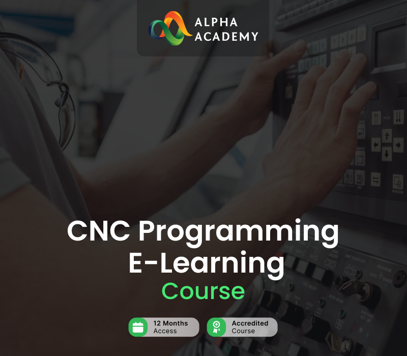 CNC Programming Course Alpha Academy cover art