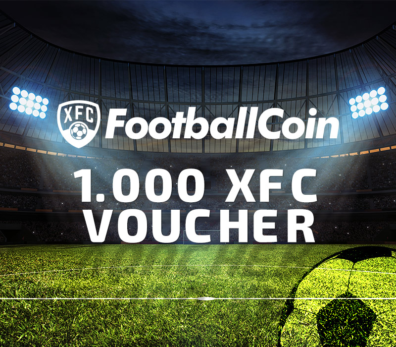 FootballCoin 1000 XFC Voucher cover art
