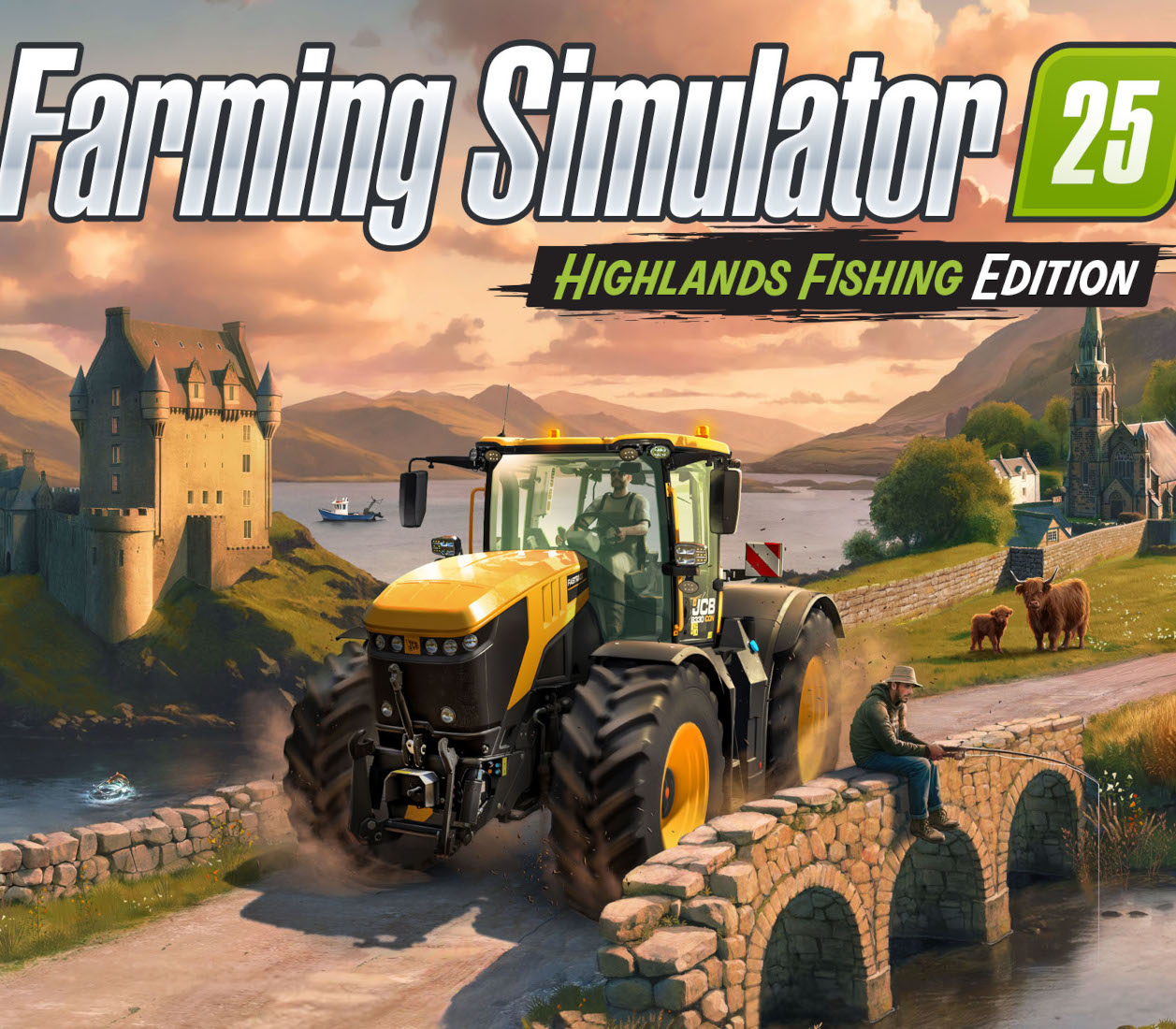 Farming Simulator 25: Highlands Fishing Edition EU PC Giants Software cover art