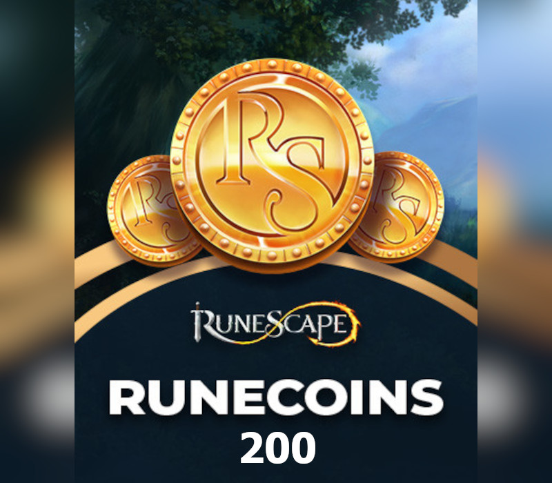 RuneScape - 200 RuneCoins Manual Delivery cover art