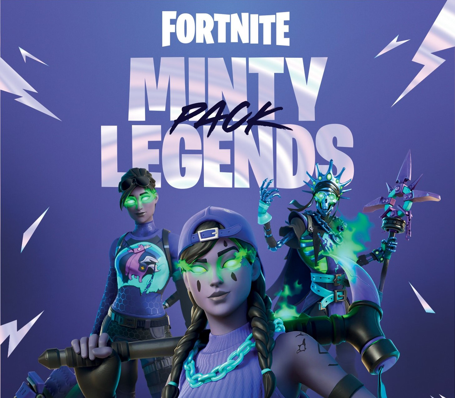Fortnite - Minty Legends Pack DLC cover art