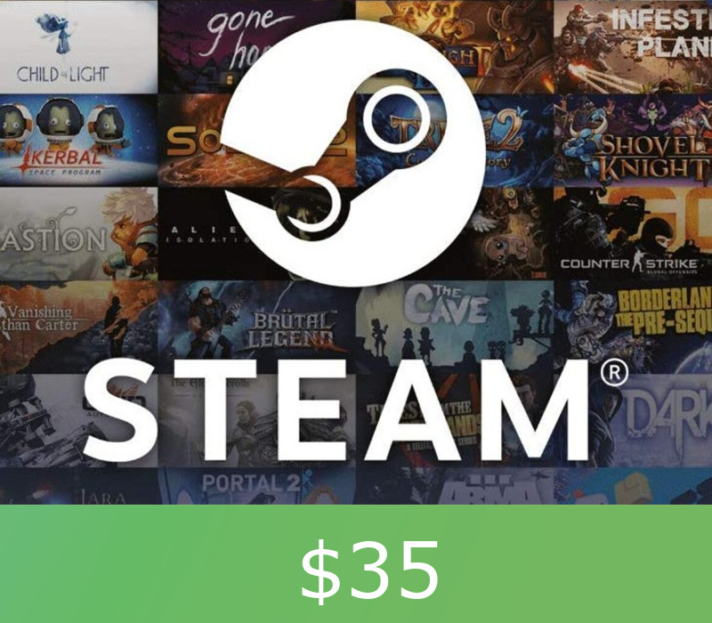 Steam Gift Card $35 cover art