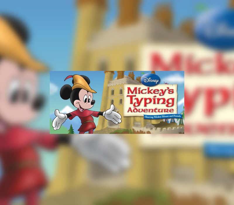 Disney Mickey's Typing Adventure cover art