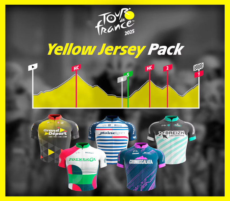 Tour de France 2025 - Yellow Jersey Pack DLC cover art