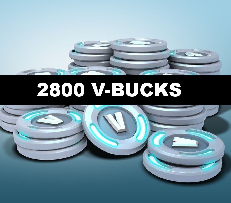 Fortnite 2800 V-Bucks US PS4/PS5 cover art
