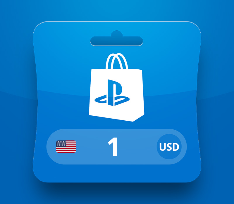 PlayStation Network Card USD 1 Gift Card cover art