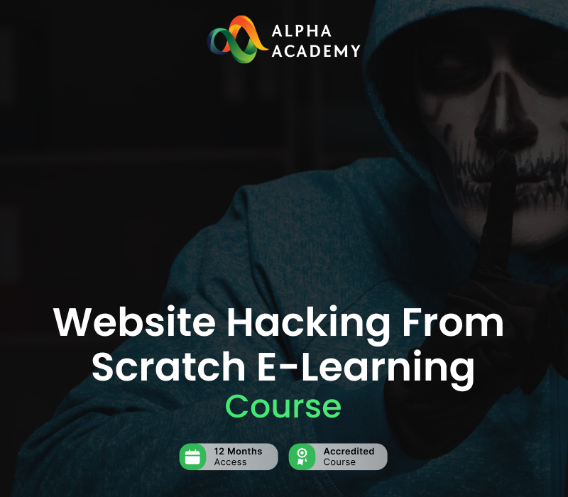 Website Hacking From Scratch Alpha Academy cover art