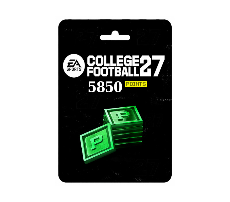 College Football 27 - 5850 Points cover art