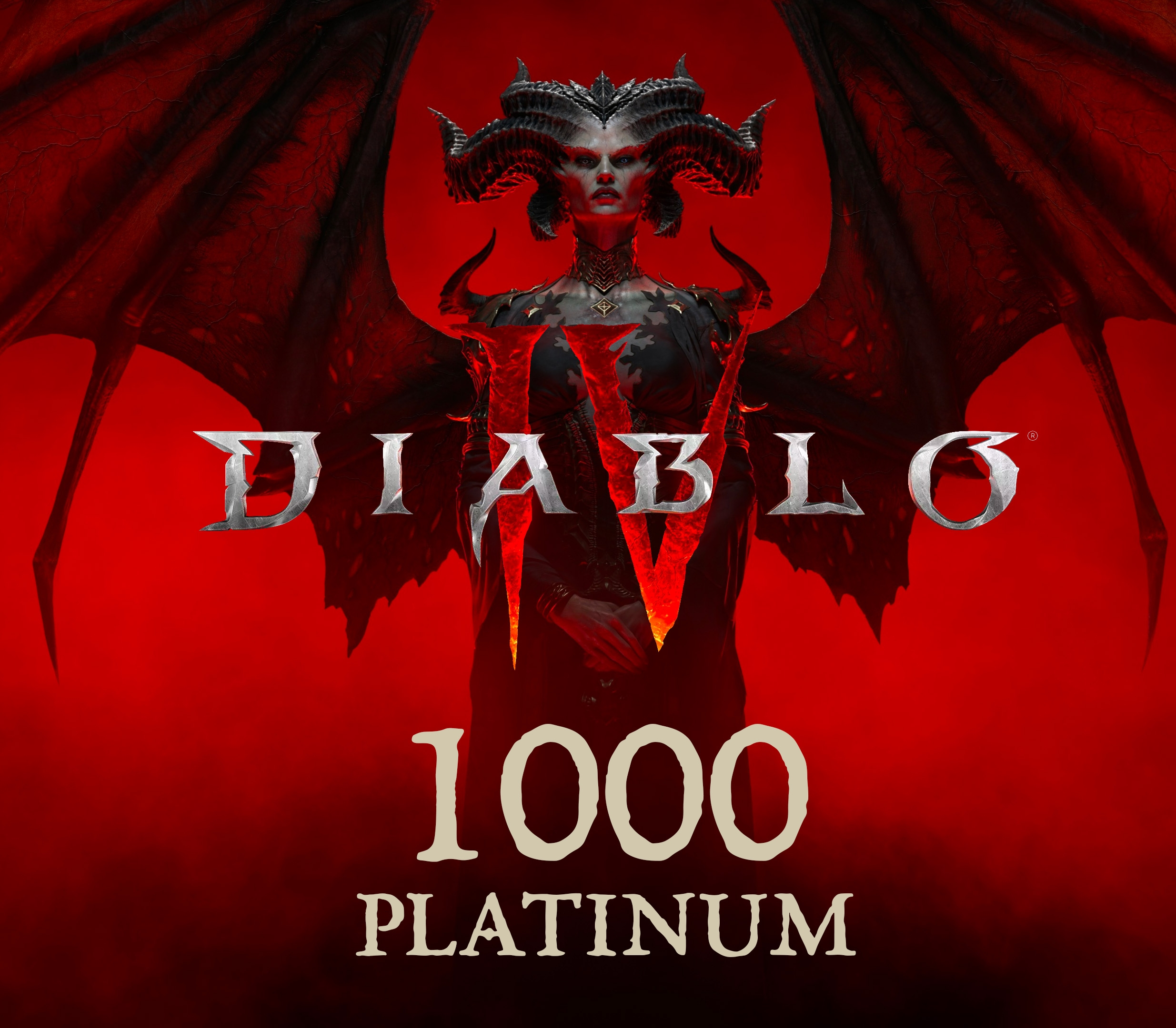 Diablo IV - 1000 Platinum Voucher cover art