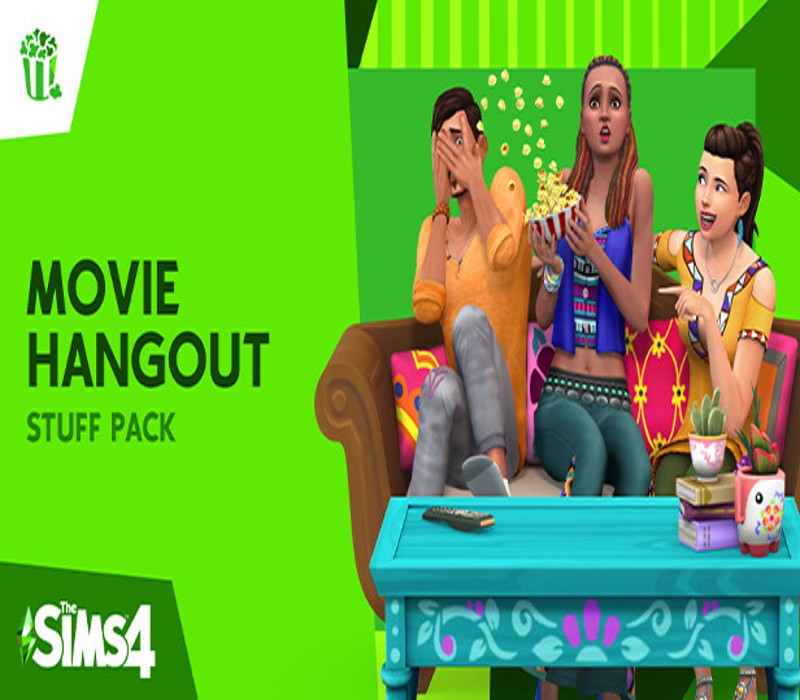 The Sims 4 - Movie Hangout Stuff DLC cover art