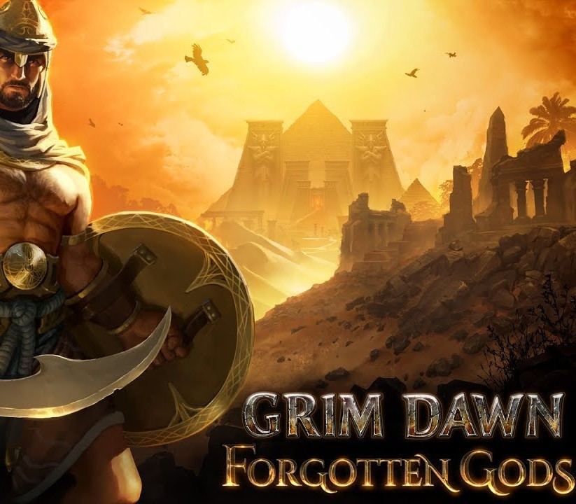 Grim Dawn - Forgotten Gods Expansion DLC cover art