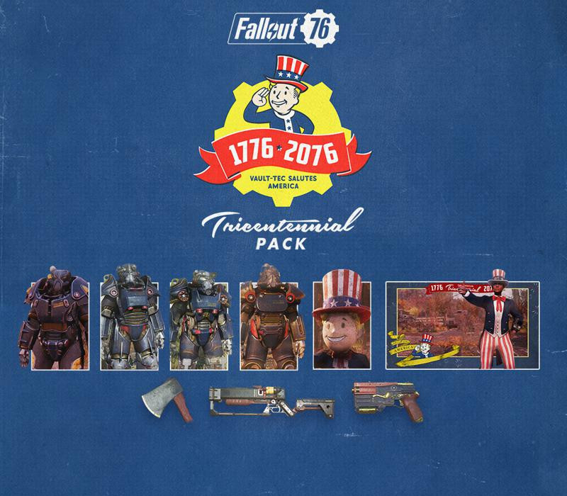 Fallout 76 - Tricentennial Pack DLC cover art