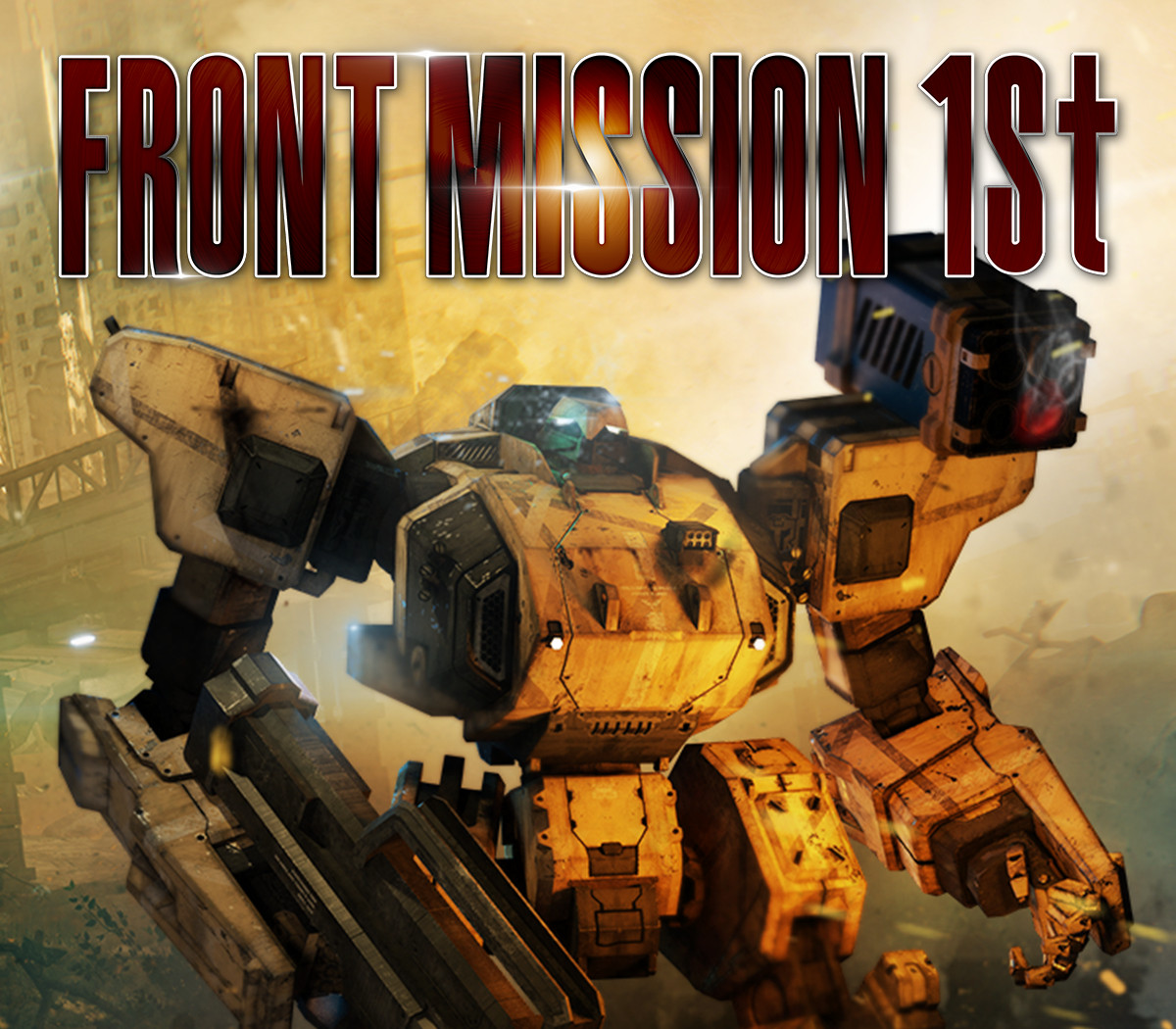 FRONT MISSION 1st: Remake cover art