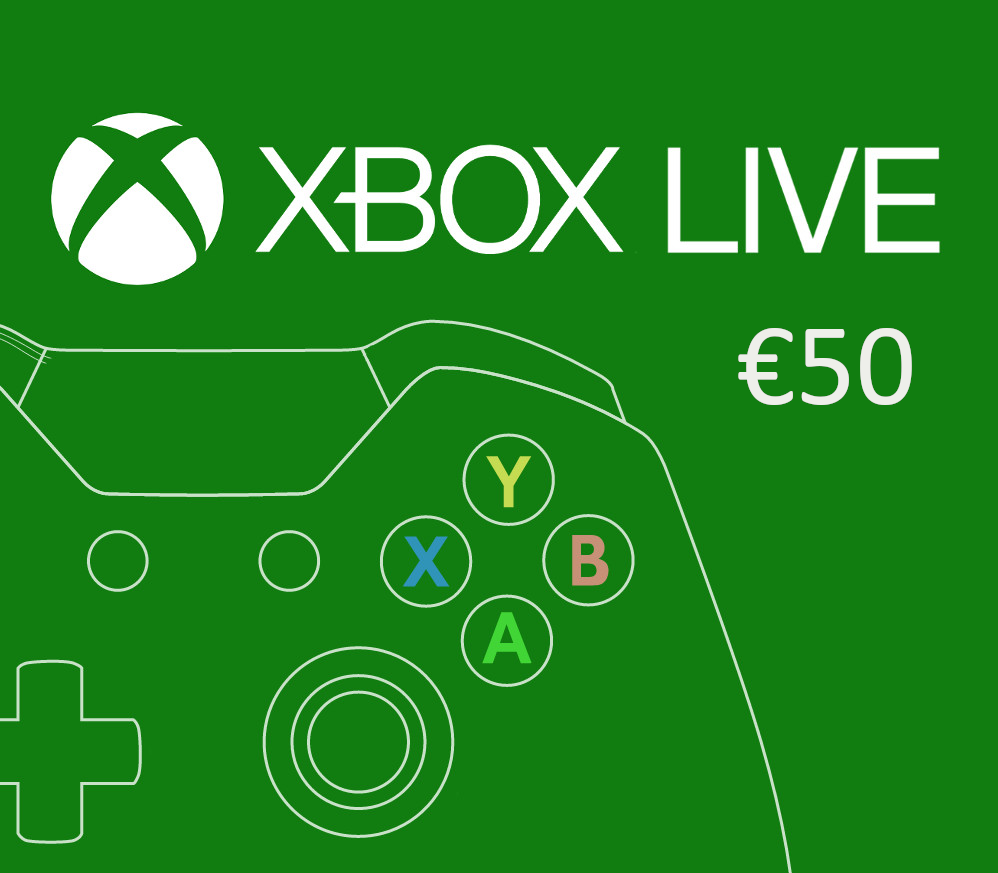 XBOX Live EUR 50 Prepaid Card FI cover art