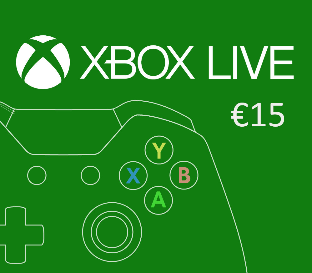 XBOX Live €15 Prepaid Card FR cover art